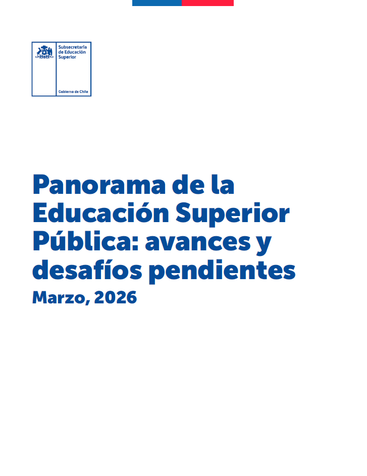 Panorama educación pública